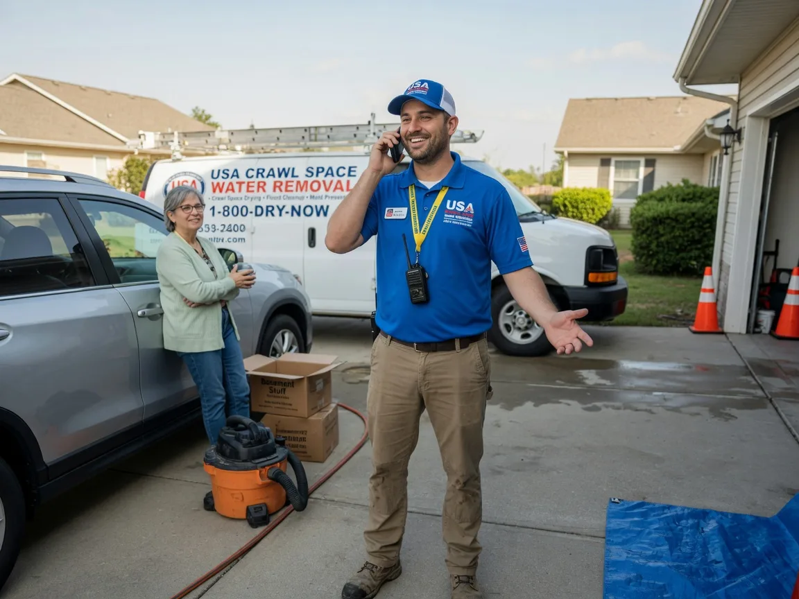 Crawl Space Water Removal Eucha, OK FAQs